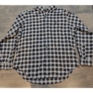 Ralph Lauren Shirt Men's Sz XL Flannel Button Down Plaid Lumber Jack Long Sleeve